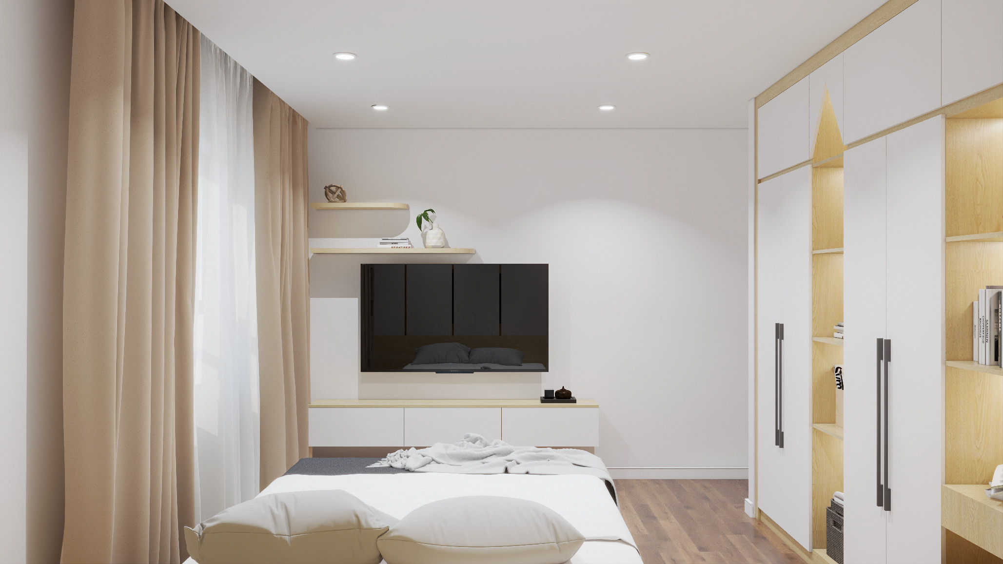 Thi công Nội thất chung cư DABACO Từ Sơn, Bắc Ninh