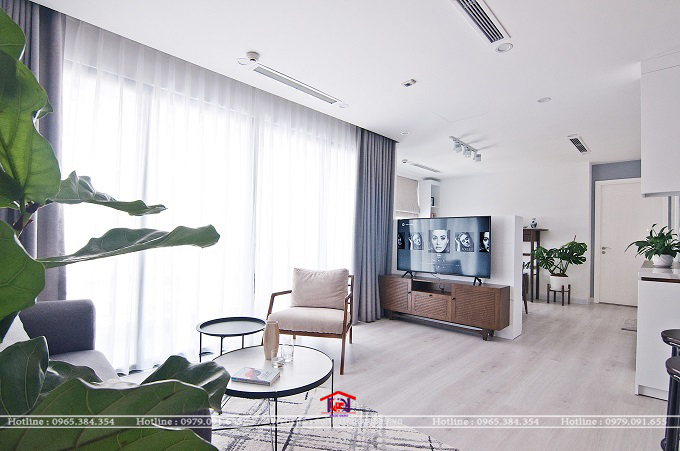 Thiết kế Căn hộ 91m2 theo phong cách tối giản ( Minimalism)