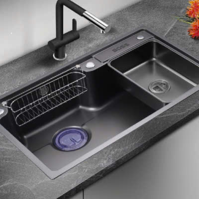 Chậu rửa bát 1 hố nano Boss