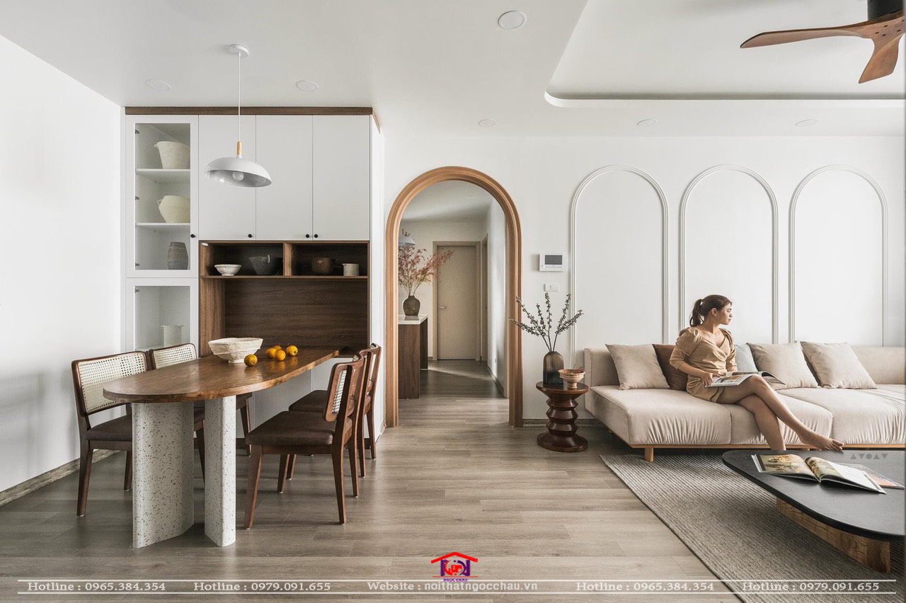 Chung cư Green Park - Chị Linh phong cách Indochine