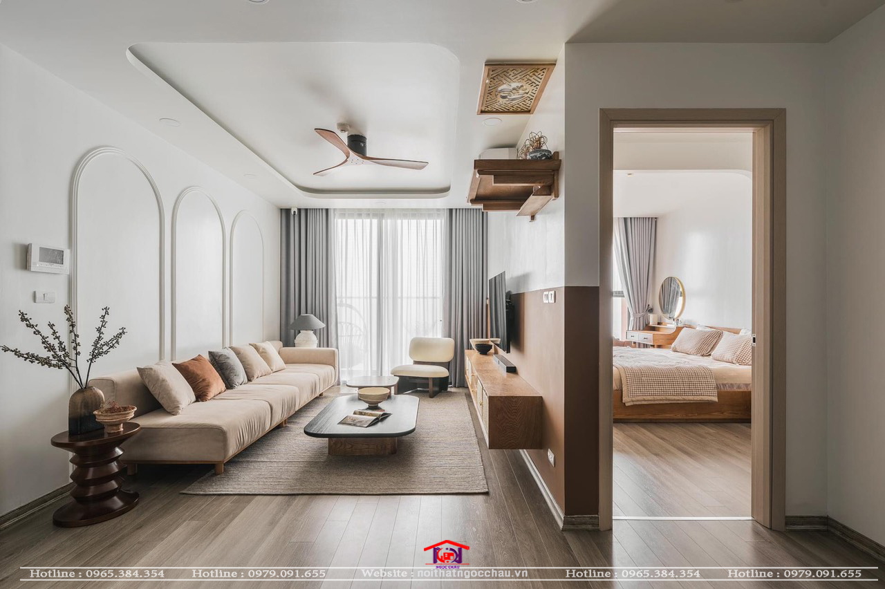 Chung cư Green Park - Chị Linh phong cách Indochine