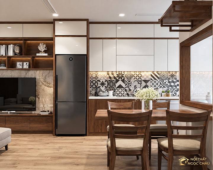 Mẫu thiết kế nội thất chung cư Bea Sky - Nguyễn Xiển