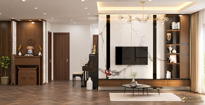 Thiết kế chung cư Khải Sơn Mr Tuấn - Hà Nội