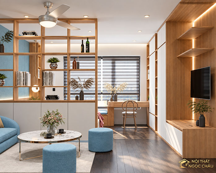 Mẫu thiết kế nội thất chung cư Vinhome smartcity - Em Ngân