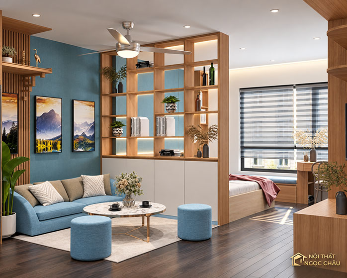 Mẫu thiết kế nội thất chung cư Vinhome smartcity - Em Ngân