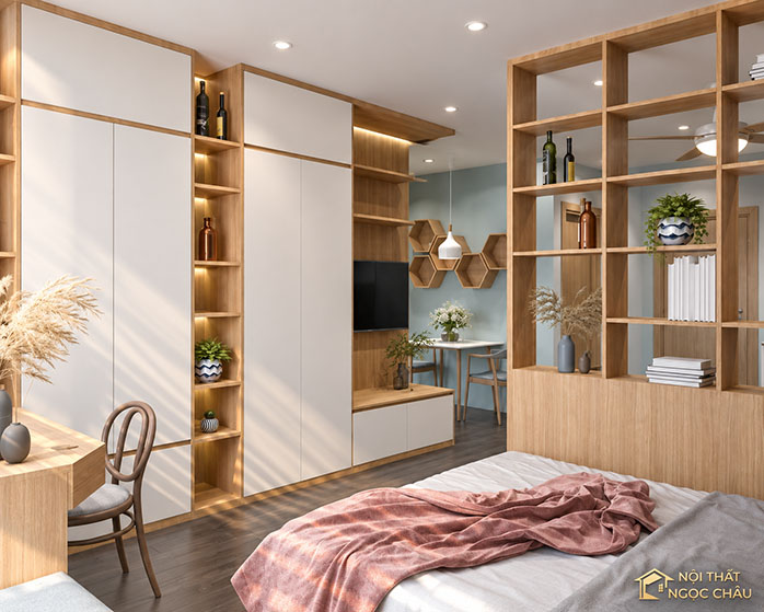 Mẫu thiết kế nội thất chung cư Vinhome smartcity - Em Ngân