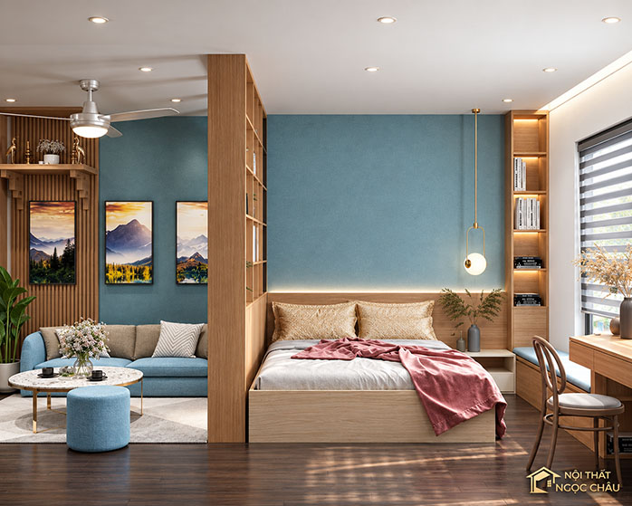 Mẫu thiết kế nội thất chung cư Vinhome smartcity - Em Ngân