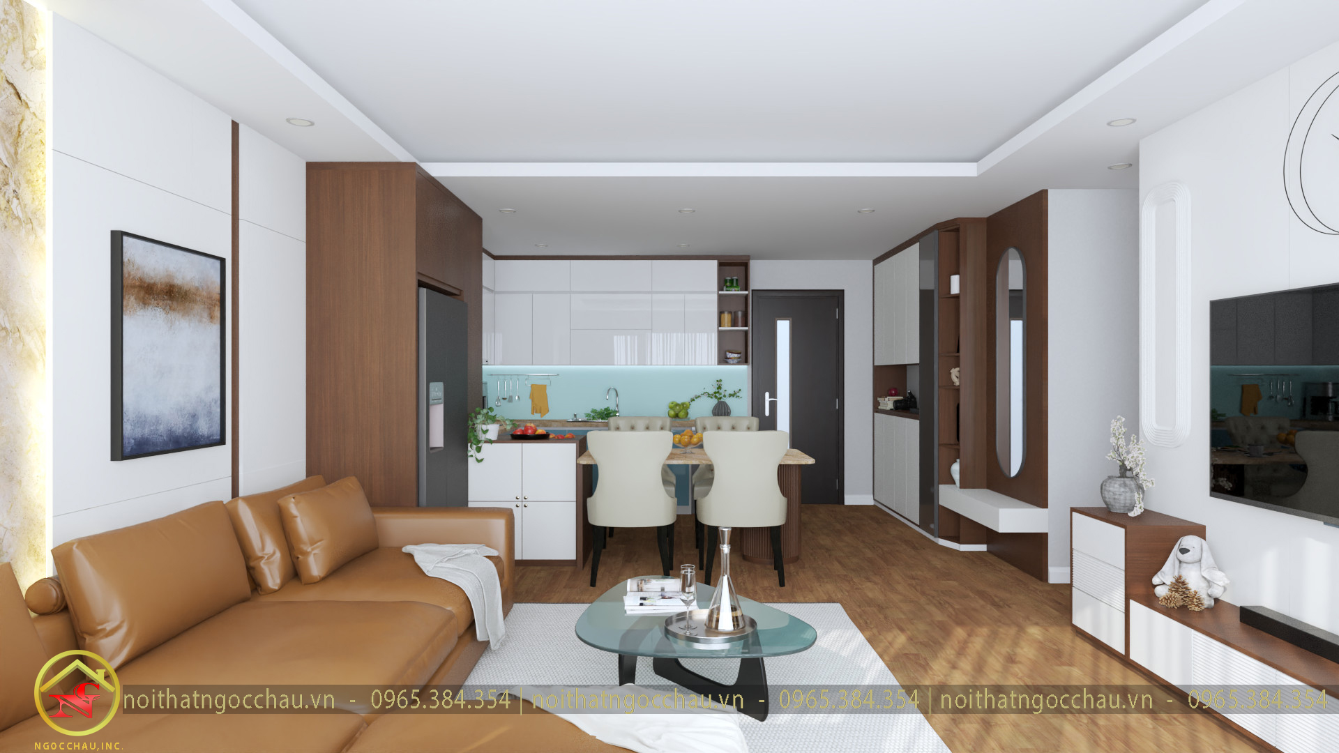 Thiết Kế Nội Thất Chung Cư Handico- Võ Chí Công- Hà Nội