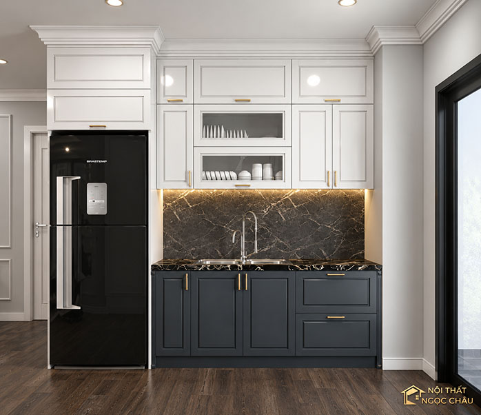 Mẫu thiết kế nội Thất Anh Hoàng - chung cư Martri One Mễ trì