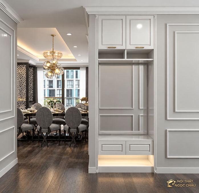 Mẫu thiết kế nội Thất Anh Hoàng - chung cư Martri One Mễ trì