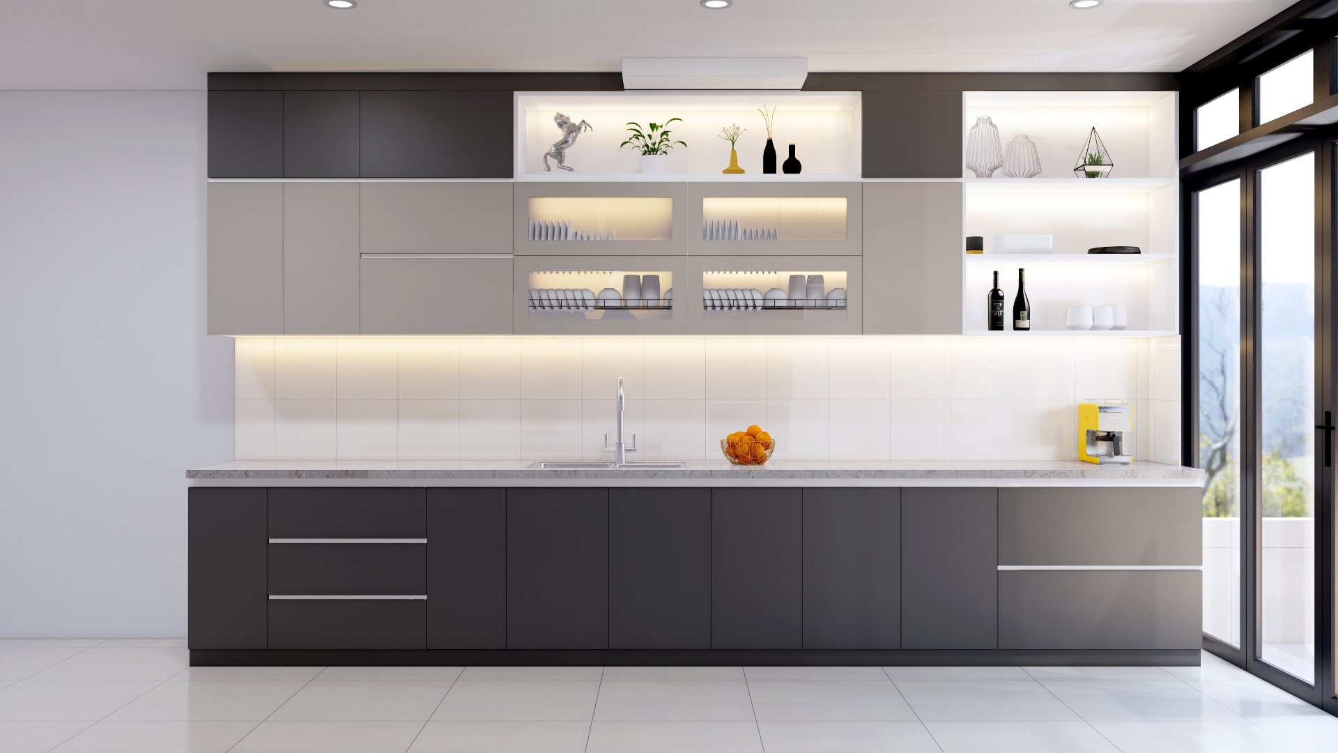 Tủ bếp Acrylic - Anh Đông, Hà Đông.