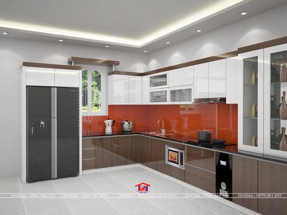 Tủ bếp acrylic AC50