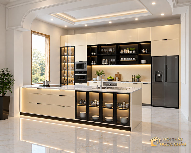 tủ bếp chị Hạnh- vĩnh Phúc
