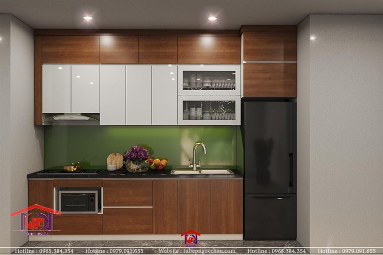 TỦ BẾP LAMINATE AN CƯỜNG 13