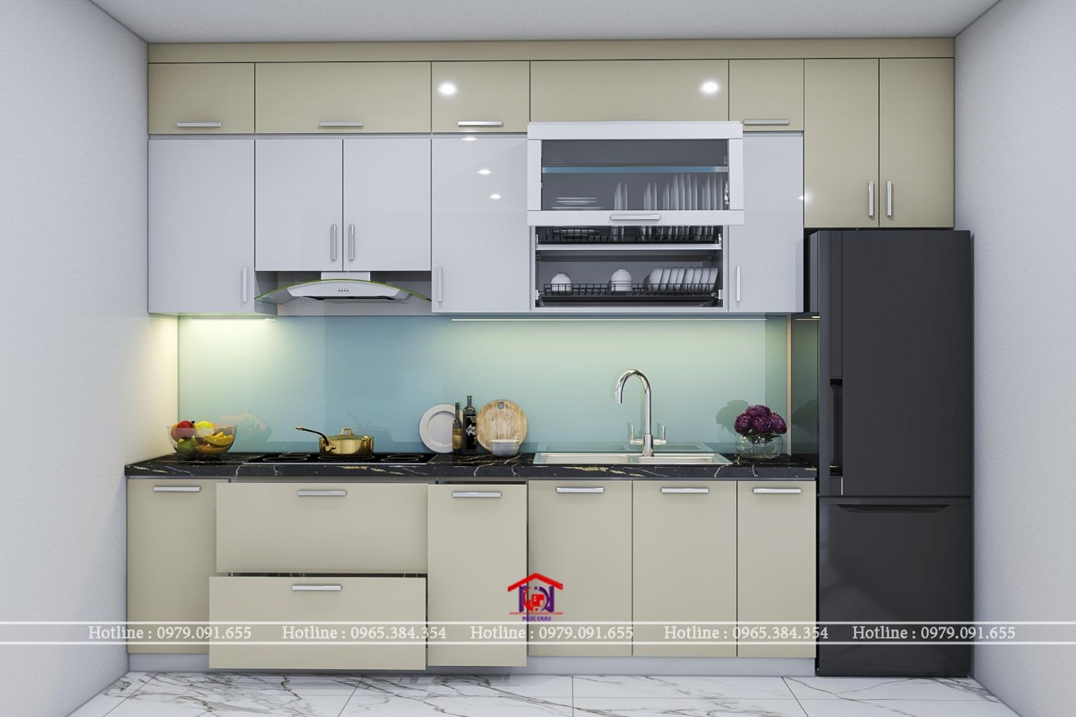 Tủ bếp nhựa Picomat 20