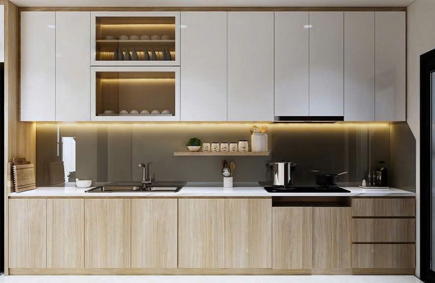 Tủ bếp Plywood 22