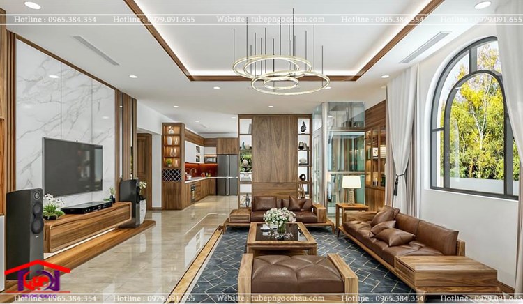 Thiết kế biệt thự hiện đại Vinhomes- Anh Thắng