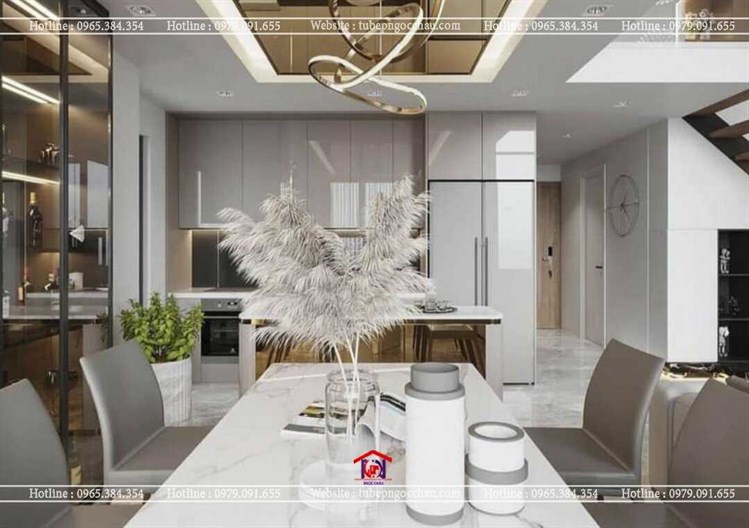 Mẫu thiết kế nội thất biệt thự hiện đại Vinhomes Ocean Park- Hà Nội