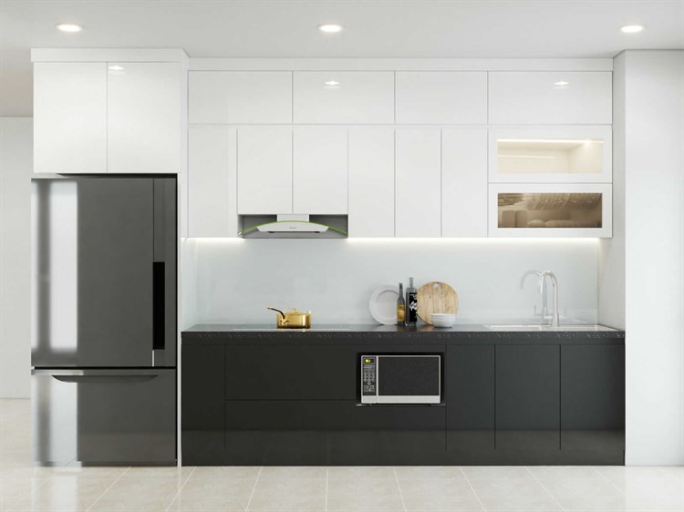 Tủ bếp acrylic AC32