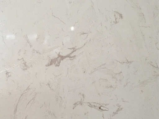 Mặt đá bếp Vicostone trắng vân mây