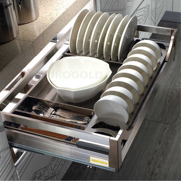 Giá bát đĩa tủ dưới Eurogold