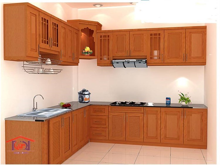 TỦ BẾP GÕ ĐỎ PACHY  13