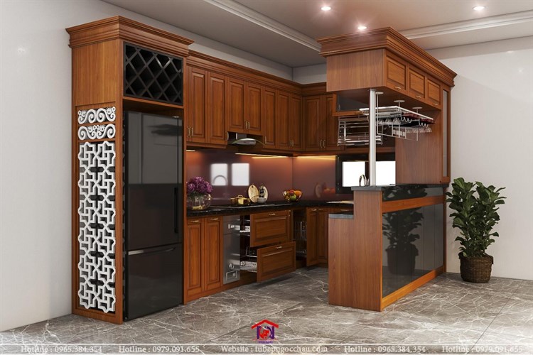 Tủ bếp Xoan Đào 10