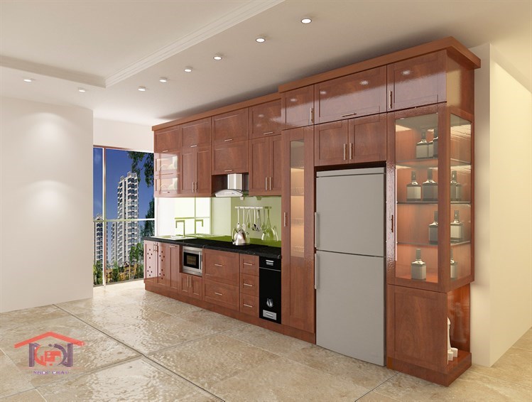 Tủ bếp Xoan Đào 12