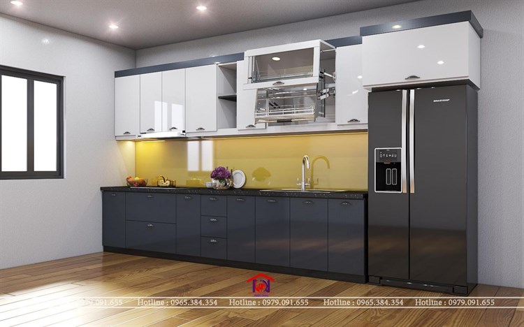 Tủ bếp Plywood 4