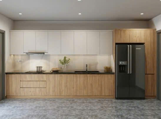 Tủ bếp Plywood 23