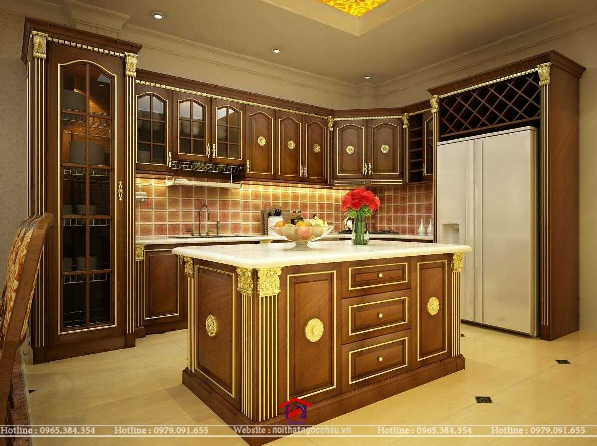 Tủ bếp tân cổ điển 18