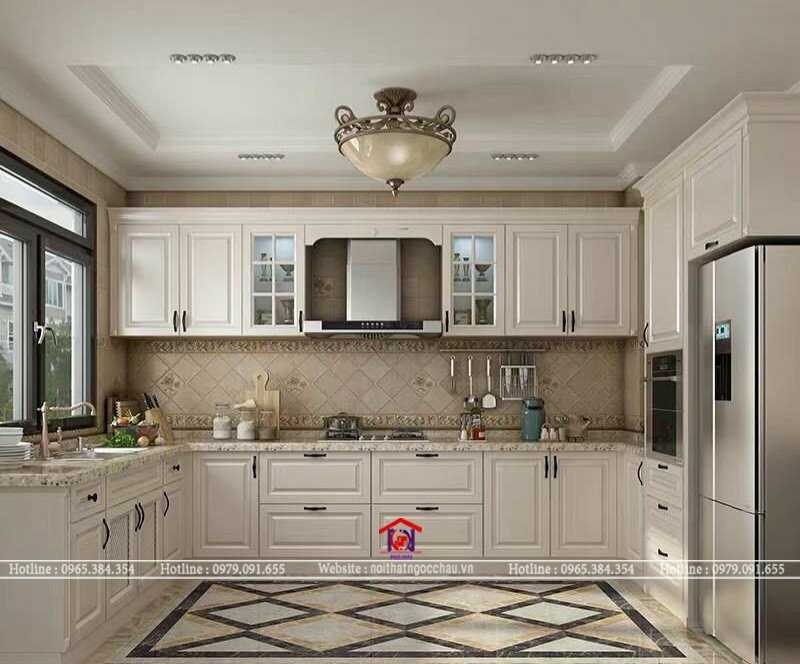 Tủ bếp tân cổ điển 27