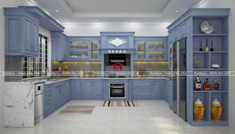 Tủ bếp tân cổ điển 29