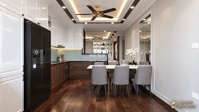 Nội thất chung cư Golder City Chị Hoài