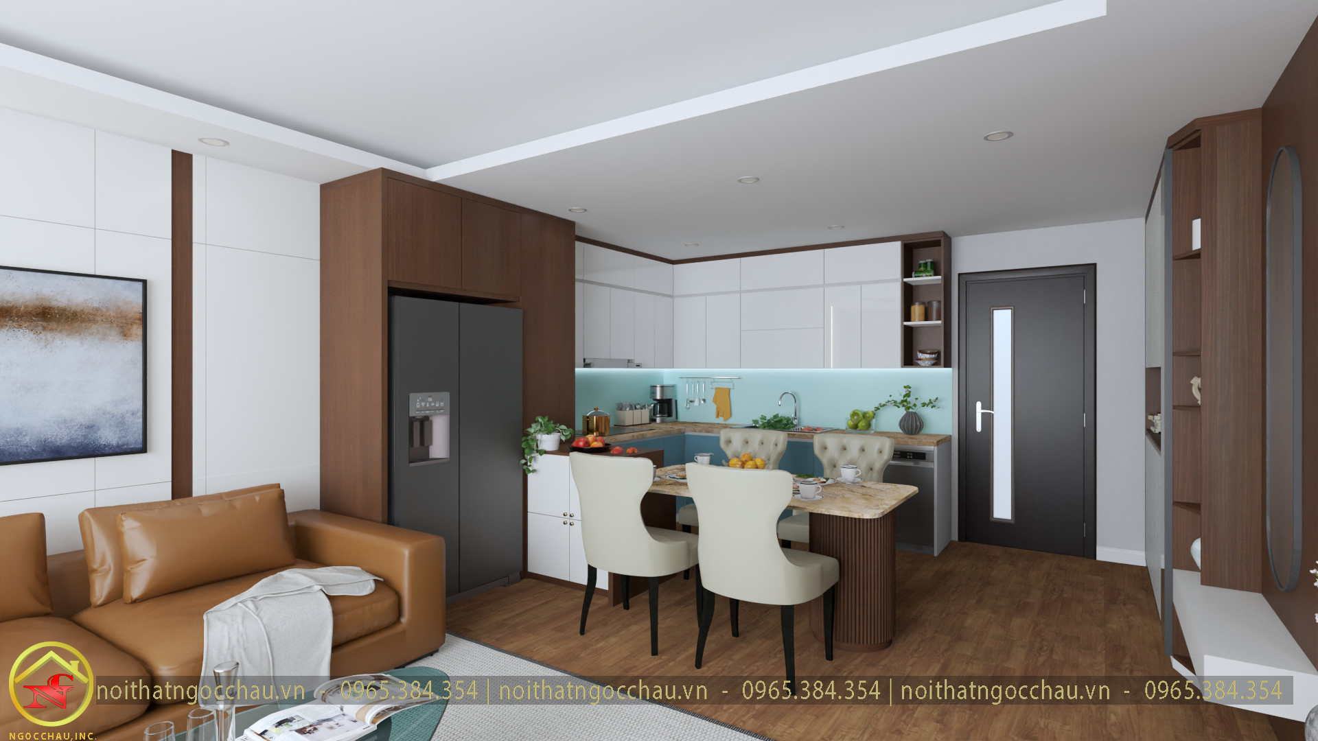 Thiết Kế Nội Thất Chung Cư Handico- Võ Chí Công- Hà Nội