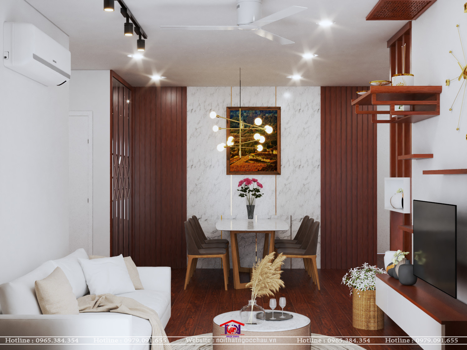 Nội Thất chung cư Phương Đông - Anh Hải