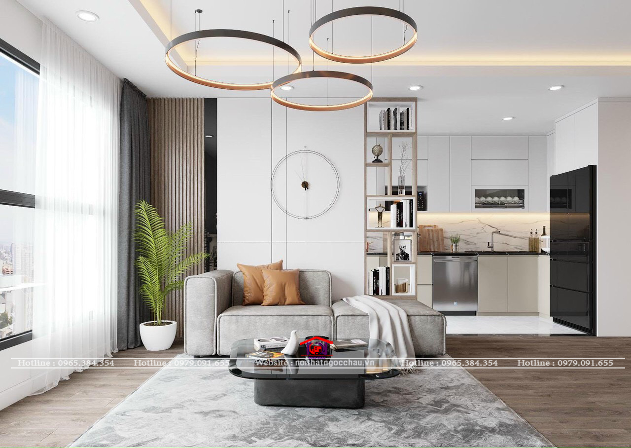 Phòng Khach chung cư Phương Đông -Anh Thắng