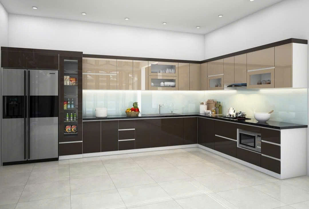 Tủ bếp nhựa Acrylic AC92