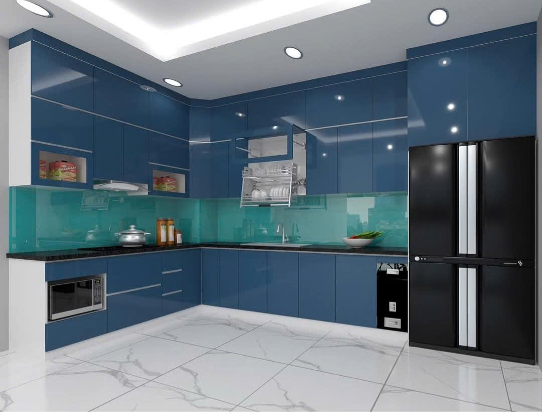 Tủ bếp nhựa Acrylic AC93