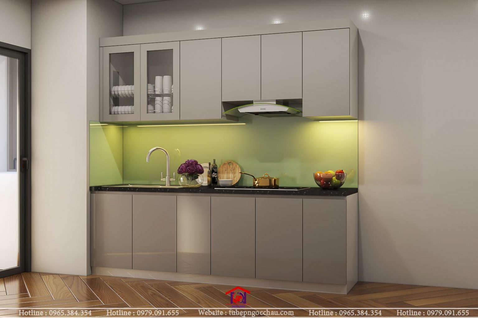 Tủ bếp nhựa Picomat 5