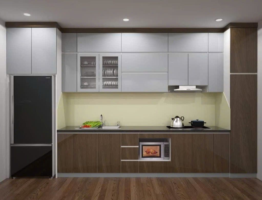 Tủ bếp Plywood 16