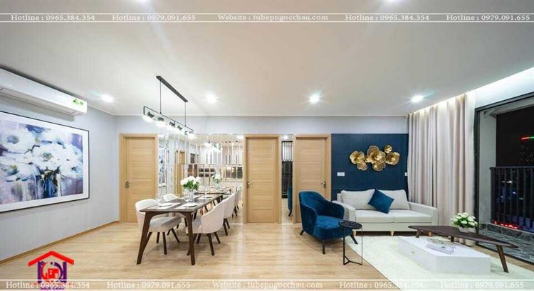 Mẫu Thiết kế nội thất đẹp Chị Phượng - Đồng cửu Dream town Bắc Giang