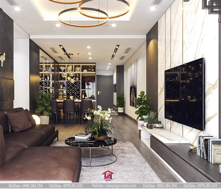 Phòng Khách Anh Nam- chung cư Sunshine City