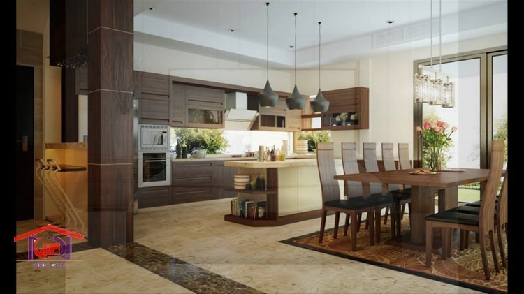 Tủ bếp gỗ Óc Chó 3