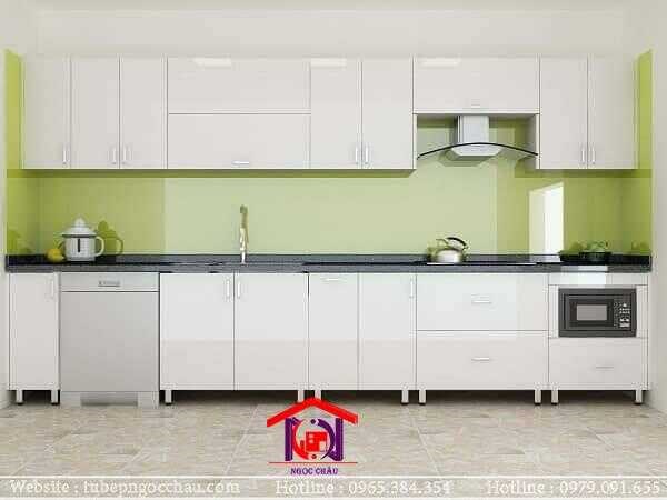 Tủ bếp Plywood 10