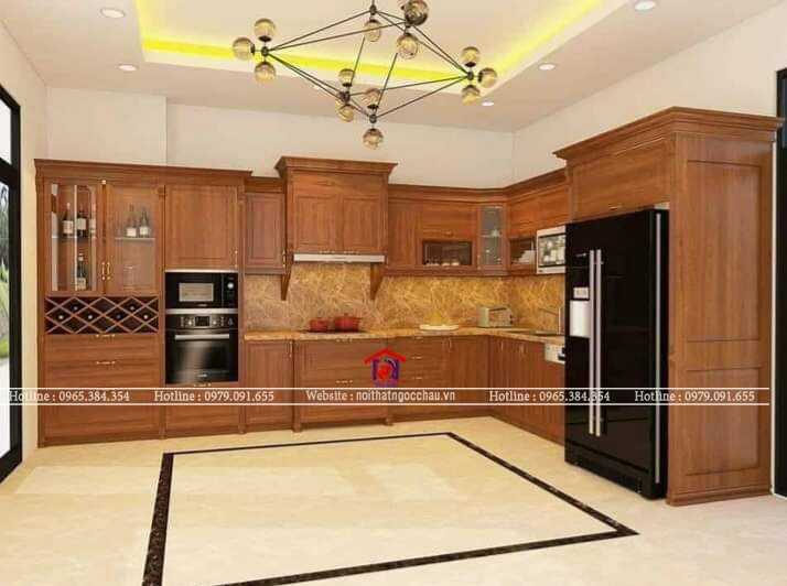 Tủ bếp tân cổ điển 39