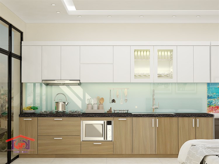 TỦ BẾP LAMINATE AN CƯỜNG 18