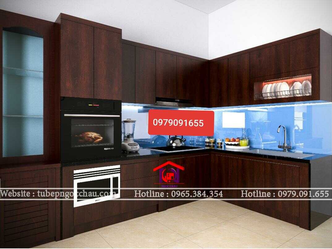 TỦ BẾP LAMINATE AN CƯỜNG 24