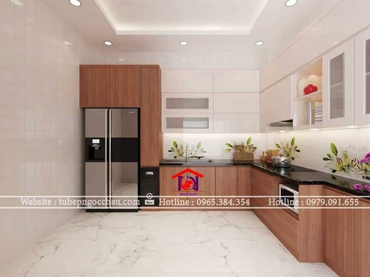TỦ BẾP LAMINATE AN CƯỜNG 7