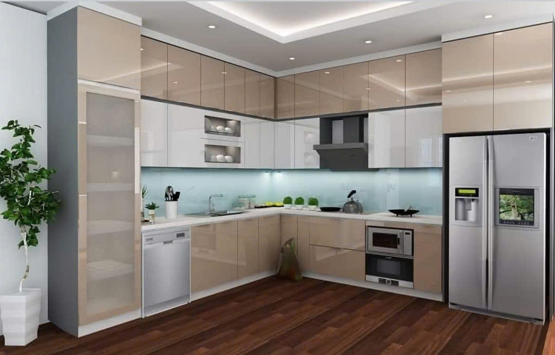 Tủ bếp nhựa Acrylic AC86